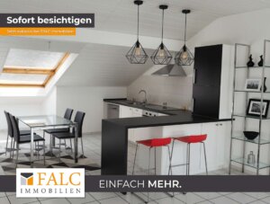 Freundliche Dachgeschosswohnung in zentraler Lage